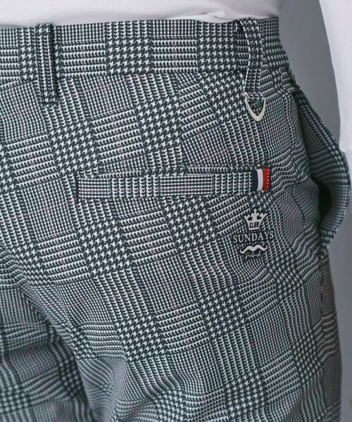 adabat / アダバット パンツ | 【ADABAT NAVY】ナイロンチェックテーパードパンツ | 詳細11
