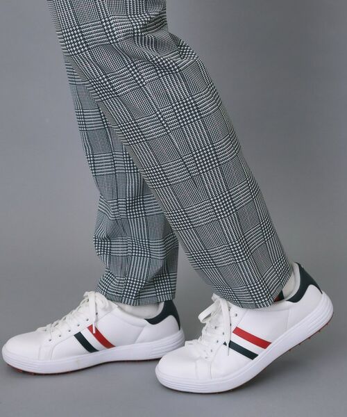adabat / アダバット パンツ | 【ADABAT NAVY】ナイロンチェックテーパードパンツ | 詳細13