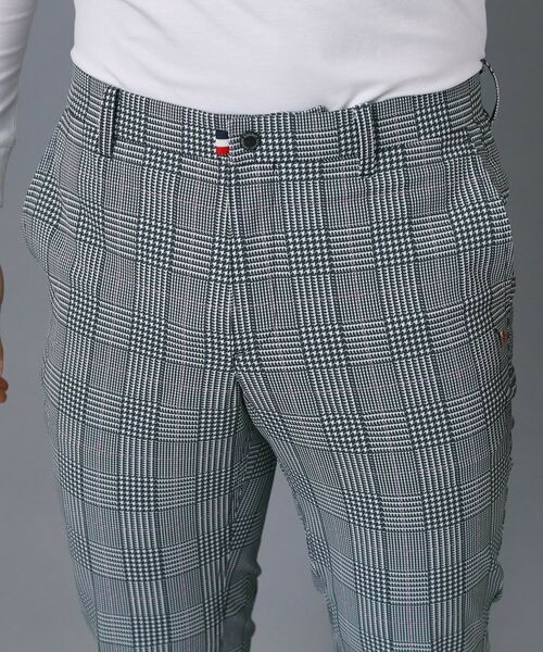 adabat / アダバット パンツ | 【ADABAT NAVY】ナイロンチェックテーパードパンツ | 詳細8