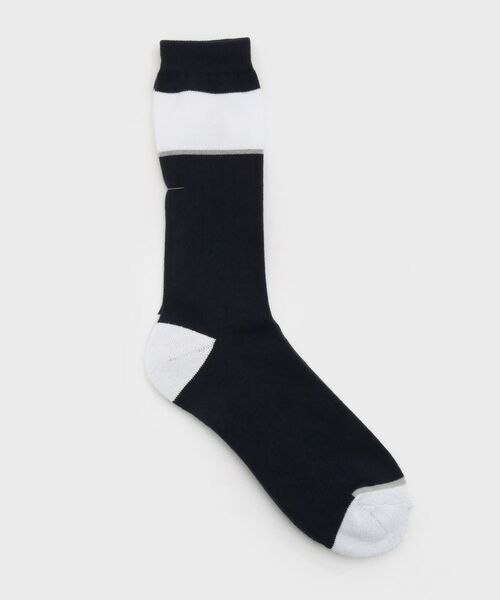 adabat / アダバット ソックス | 【ADABAT NAVY】バイカラーレギュラーソックス | 詳細2