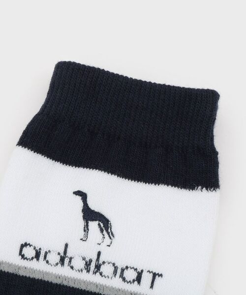 adabat / アダバット ソックス | 【ADABAT NAVY】バイカラーレギュラーソックス | 詳細3