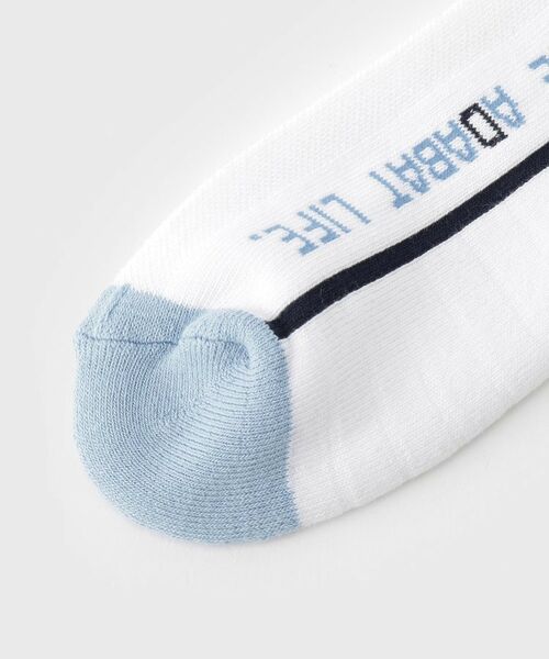 adabat / アダバット ソックス | ラインロゴショートソックス | 詳細4