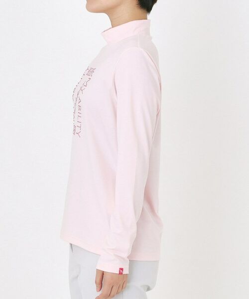 adabat / アダバット カットソー | ドットロゴプリントモックネックプルオーバー | 詳細23