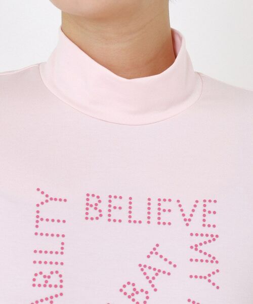 adabat / アダバット カットソー | ドットロゴプリントモックネックプルオーバー | 詳細25