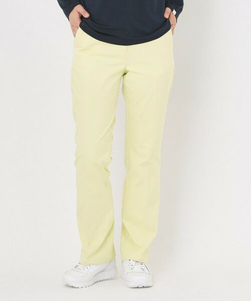 adabat / アダバット パンツ | ストレッチチノカラーパンツ（ライトイエロー(030)）