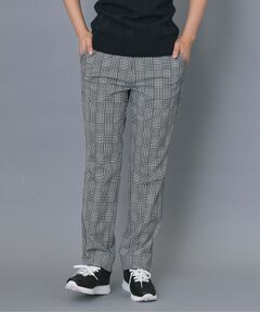 adabat / アダバット パンツ | 【ADABAT NAVY】クールチェックプリントテーパードパンツ