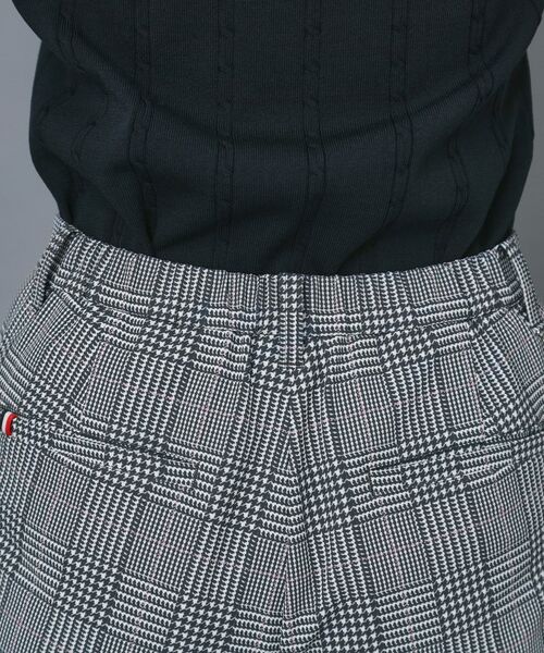 adabat / アダバット パンツ | 【ADABAT NAVY】クールチェックプリントテーパードパンツ | 詳細10