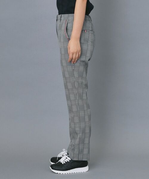 adabat / アダバット パンツ | 【ADABAT NAVY】クールチェックプリントテーパードパンツ | 詳細6