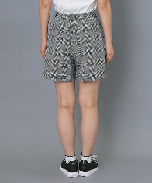 adabat / アダバット ショート・ハーフ・半端丈パンツ | 【ADABAT NAVY】クールチェックプリントキュロット | 詳細7