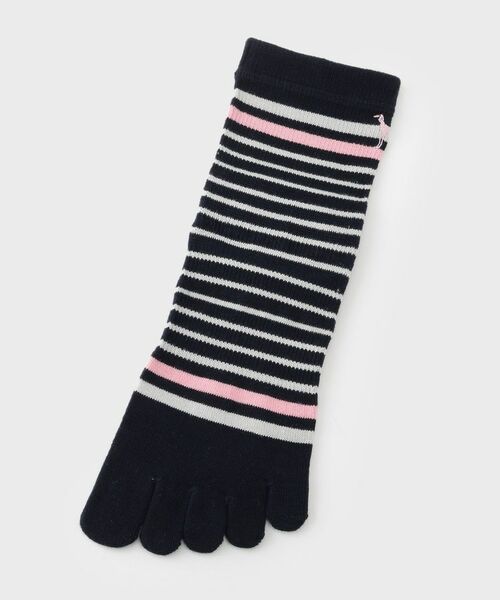 adabat / アダバット ソックス | 5本指レギュラーソックス（ネイビー(394)）