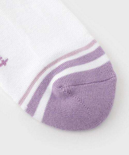 adabat / アダバット ソックス | ボーダーフレンチショートソックス | 詳細3