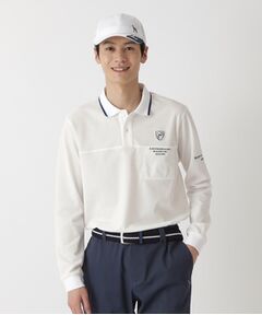 adabat / アダバット ポロシャツ | ハイゲージカノコインレイ長袖ポロシャツ