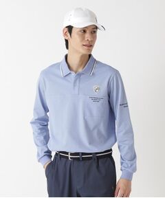 adabat / アダバット ポロシャツ | ハイゲージカノコインレイ長袖ポロシャツ