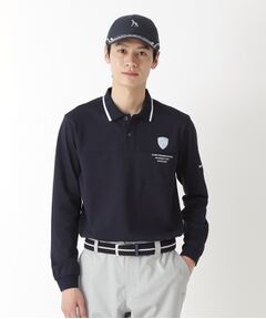 adabat / アダバット ポロシャツ | ハイゲージカノコインレイ長袖ポロシャツ