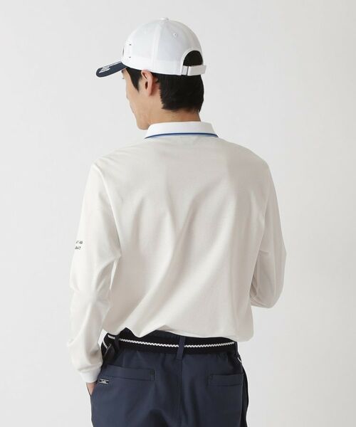 adabat / アダバット ポロシャツ | ハイゲージカノコインレイ長袖ポロシャツ | 詳細1
