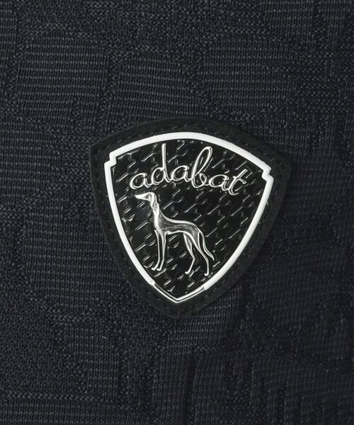 adabat / アダバット ポロシャツ | ボタニカルジャカード長袖ポロシャツ | 詳細21