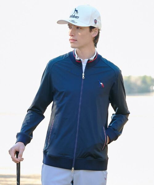 adabat / アダバット レザーブルゾン・ジャケット | 【ADABAT NAVY】接触冷感 ナイロントリコットジップブルゾン | 詳細14