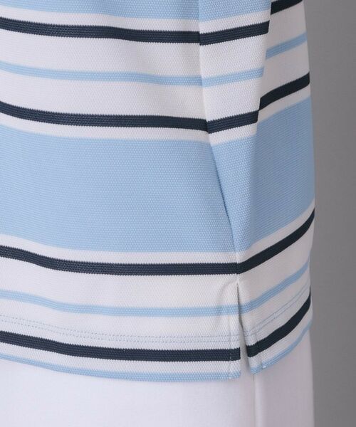 adabat / アダバット ポロシャツ | 【ADABAT NAVY】UVカット ランダムボーダー半袖ポロシャツ | 詳細17