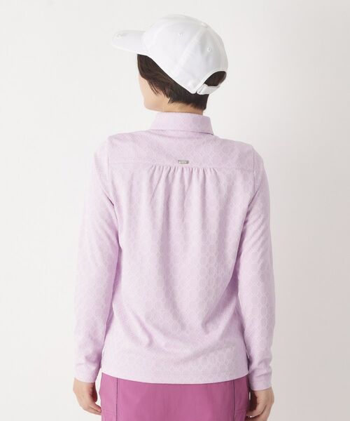 adabat / アダバット ポロシャツ | 3Dジャカード長袖ポロシャツ | 詳細24