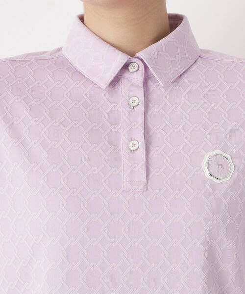 adabat / アダバット ポロシャツ | 3Dジャカード長袖ポロシャツ | 詳細25