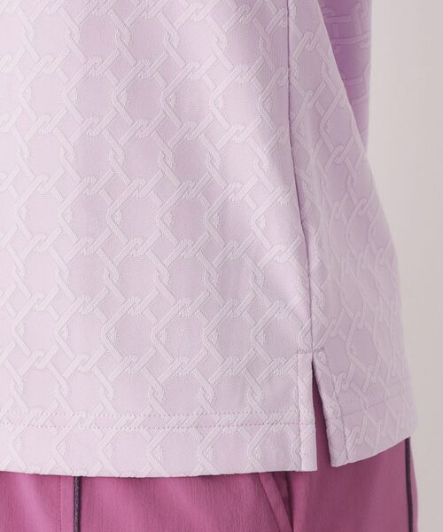 adabat / アダバット ポロシャツ | 3Dジャカード長袖ポロシャツ | 詳細28