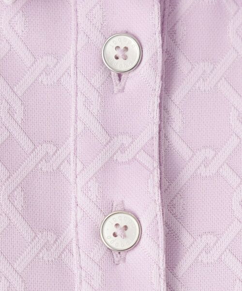 adabat / アダバット ポロシャツ | 3Dジャカード長袖ポロシャツ | 詳細29