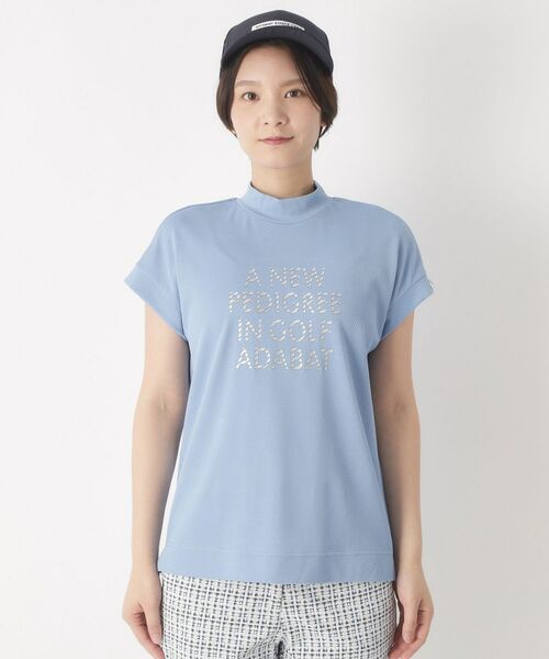 adabat / アダバット カットソー | 【吸水速乾】UVメッセージロゴモックT | 詳細29