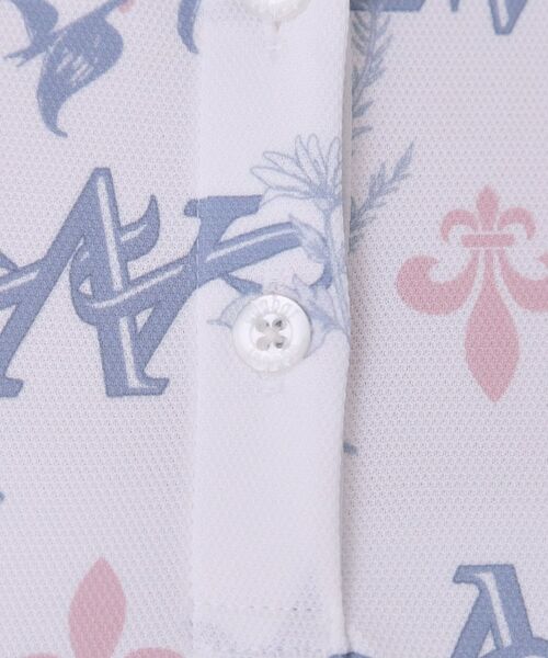 adabat / アダバット ポロシャツ | 【ADABAT NAVY】吸水速乾/UVカット ロゴモノグラムプリント半袖ポロシャツ | 詳細19