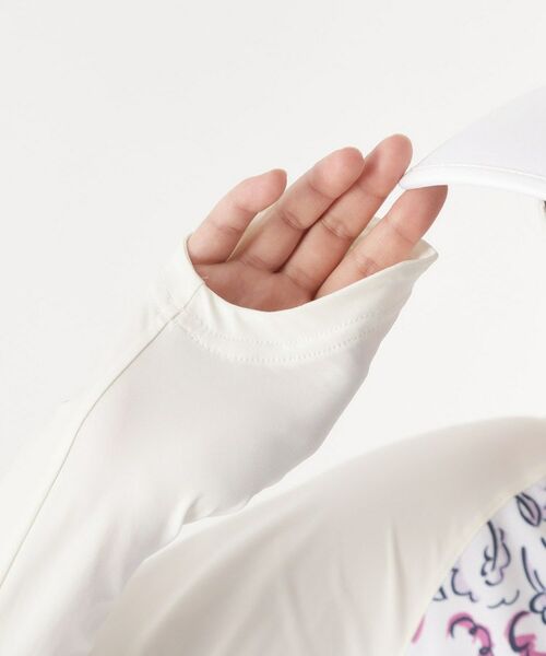 adabat / アダバット カットソー | ラインフラワープリントハーフジッププルオーバー | 詳細18