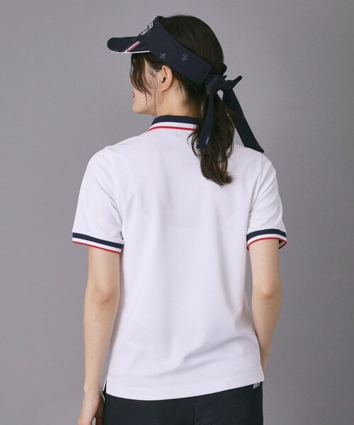 adabat / アダバット ポロシャツ | 【ADABAT NAVY】カノコクレリック半袖ポロシャツ | 詳細1