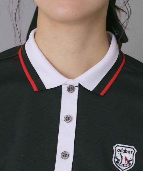 adabat / アダバット ポロシャツ | 【ADABAT NAVY】カノコクレリック半袖ポロシャツ | 詳細12
