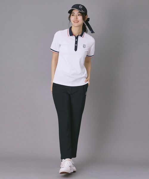 adabat / アダバット ポロシャツ | 【ADABAT NAVY】カノコクレリック半袖ポロシャツ | 詳細2