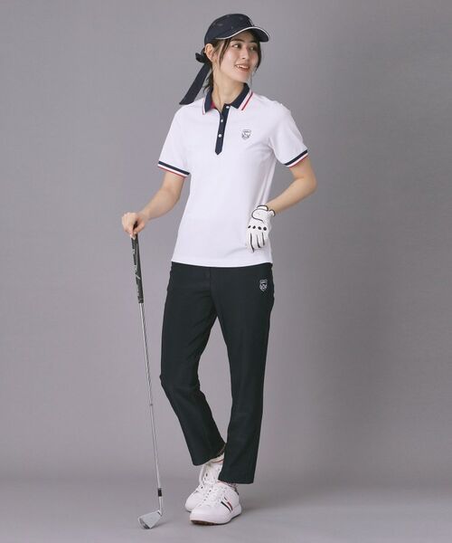 adabat / アダバット ポロシャツ | 【ADABAT NAVY】カノコクレリック半袖ポロシャツ | 詳細3