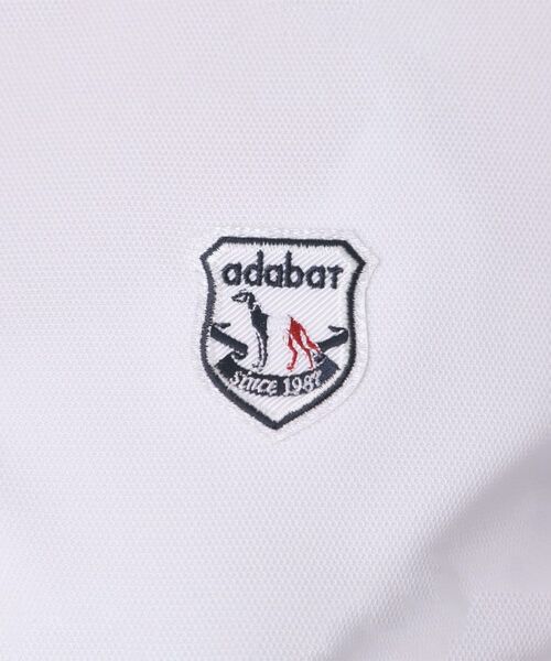 adabat / アダバット ポロシャツ | 【ADABAT NAVY】カノコクレリック半袖ポロシャツ | 詳細4
