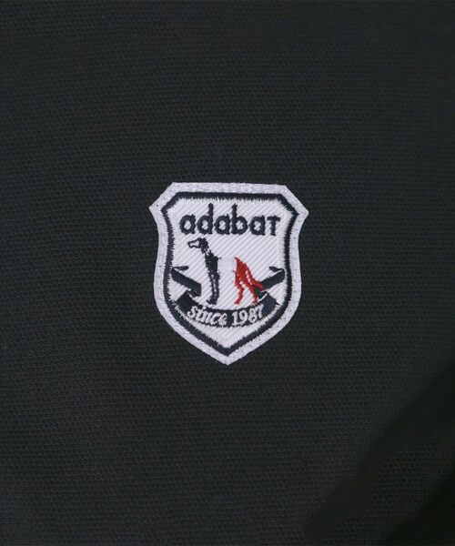 adabat / アダバット ポロシャツ | 【ADABAT NAVY】カノコクレリック半袖ポロシャツ | 詳細8