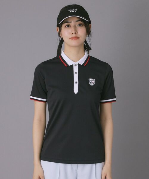 adabat / アダバット ポロシャツ | 【ADABAT NAVY】カノコクレリック半袖ポロシャツ | 詳細9