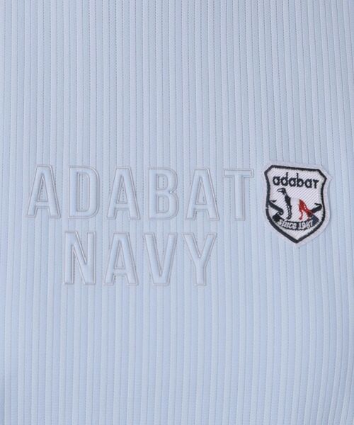 adabat / アダバット カットソー | 【ADABAT NAVY】吸水速乾/接触冷感 フレンチスリーブモックT | 詳細20