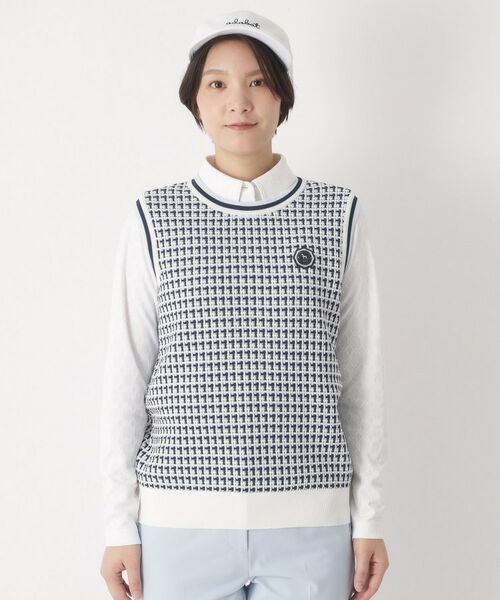 adabat / アダバット ベスト | サマーツイードニットベスト | 詳細15