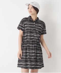 adabat / アダバット ワンピース | クールコアウエイブボーダーワンピース