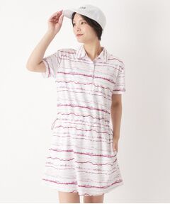 adabat / アダバット ワンピース | クールコアウエイブボーダーワンピース