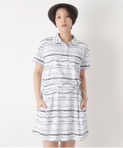 adabat / アダバット ワンピース | クールコアウエイブボーダーワンピース