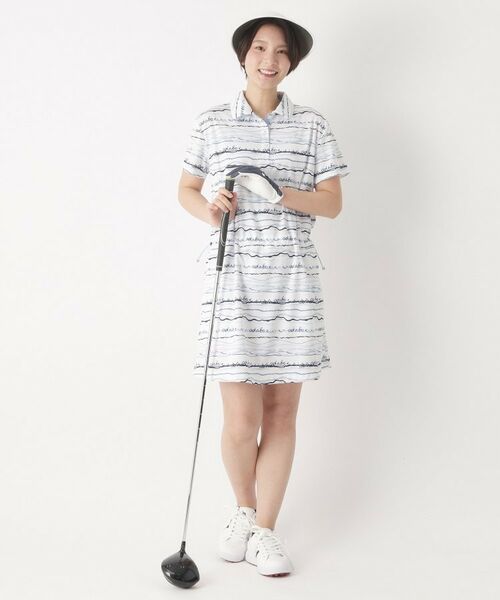 adabat / アダバット ワンピース | クールコアウエイブボーダーワンピース | 詳細11