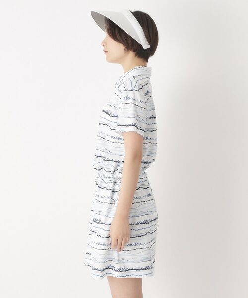 adabat / アダバット ワンピース | クールコアウエイブボーダーワンピース | 詳細14