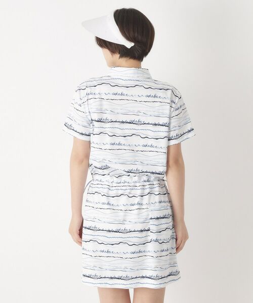 adabat / アダバット ワンピース | クールコアウエイブボーダーワンピース | 詳細15