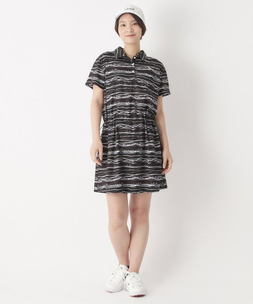 adabat / アダバット ワンピース | クールコアウエイブボーダーワンピース | 詳細2