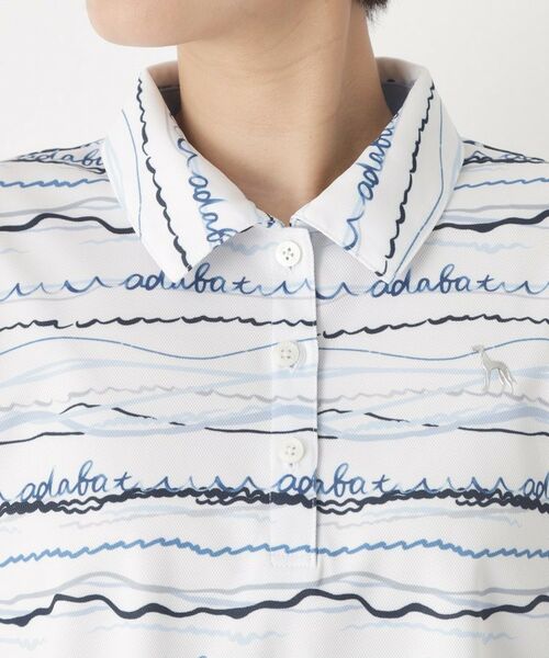 adabat / アダバット ワンピース | 吸水速乾/UVカット/エコ　クールコアウエイブボーダーワンピース | 詳細26