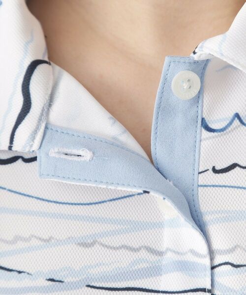 adabat / アダバット ワンピース | 吸水速乾/UVカット/エコ　クールコアウエイブボーダーワンピース | 詳細28