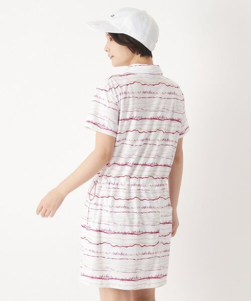 adabat / アダバット ワンピース | クールコアウエイブボーダーワンピース | 詳細5