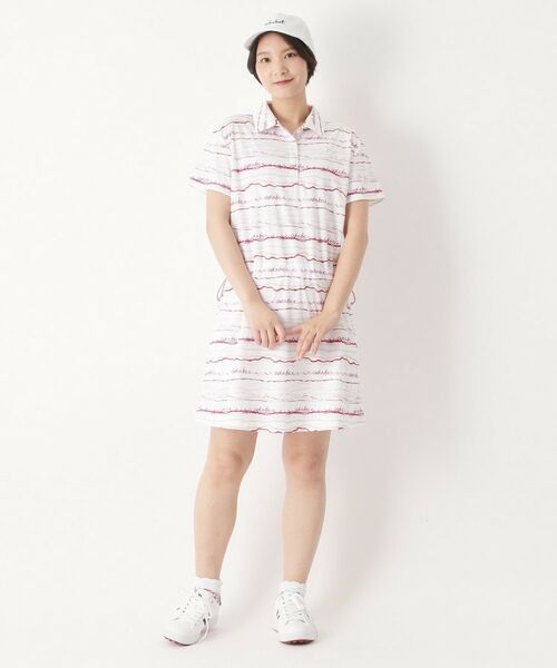 adabat / アダバット ワンピース | クールコアウエイブボーダーワンピース | 詳細6