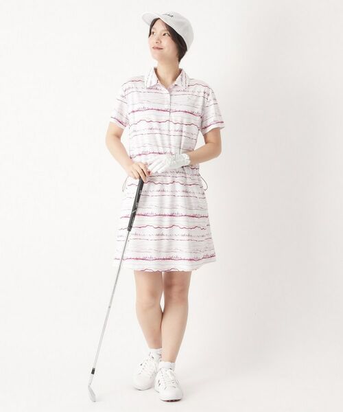 adabat / アダバット ワンピース | クールコアウエイブボーダーワンピース | 詳細7